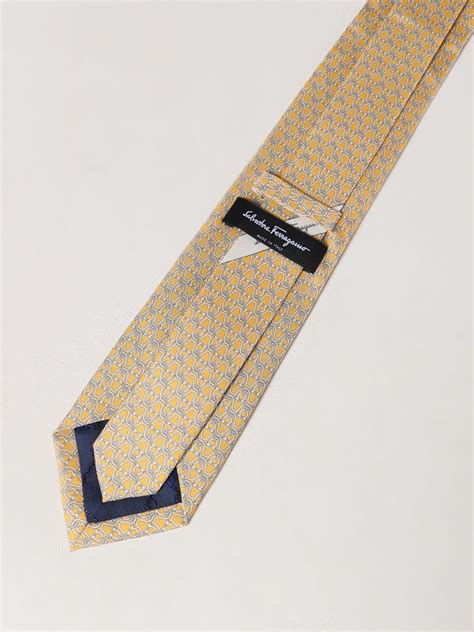 buy a yellow tie ferragamo|ferragamo ties clearance.